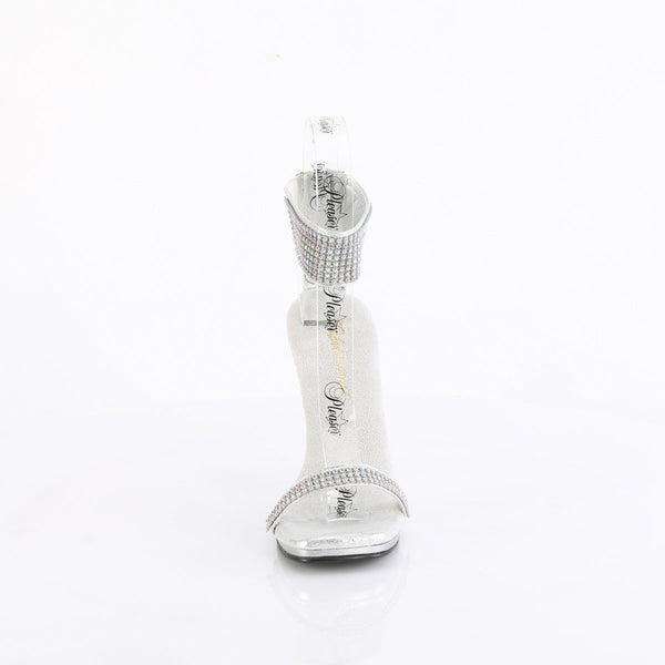 CHIC-40 - Sandaletten - Silber/Strass von Fabulicious – Ansicht 2