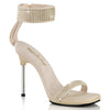 CHIC-40 Sandalette Beige von Fabulicious