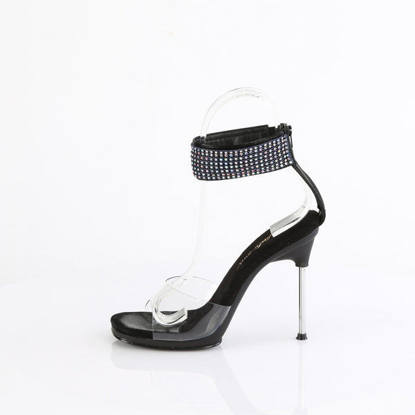 CHIC-42 Sandalette Schwarz von Fabulicious – Ansicht 3