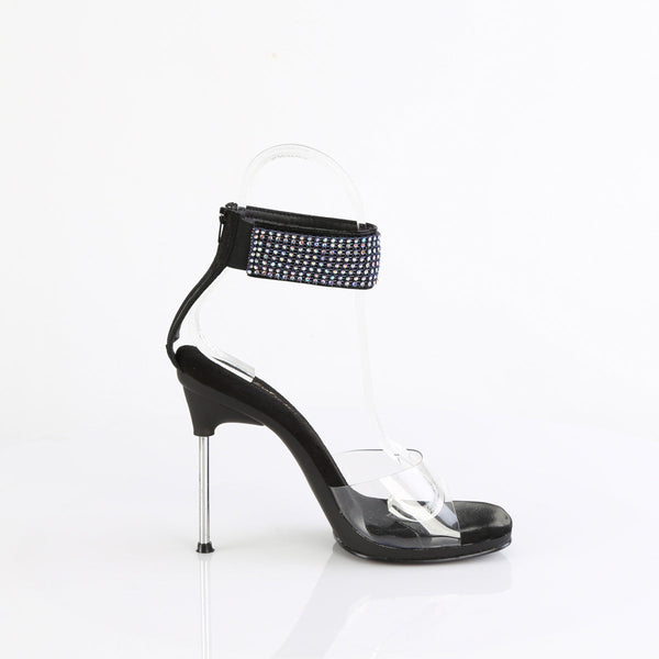 CHIC-42 Sandalette Schwarz von Fabulicious – Ansicht 5