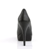 CHLOE-01 Plateau Pumps - Schwarz von Pleaser Pink Label – Ansicht 4