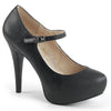 CHLOE-02 Plateau Pumps Schwarz von Pleaser Pink Label