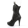 CHLOE-115 Plateau Stiefeletten Schwarz von Pleaser Pink Label – Ansicht 3