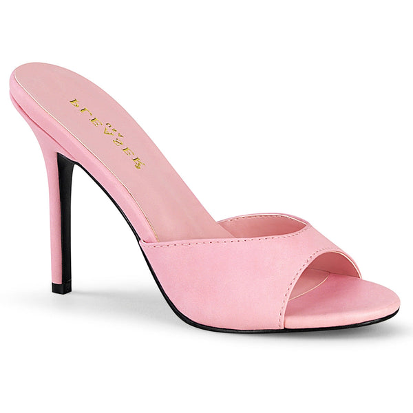 CLASSIQUE-01 Pantoletten Rosa von Pleaser