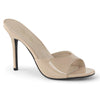 CLASSIQUE-01 Pantoletten Lack Nude von Pleaser