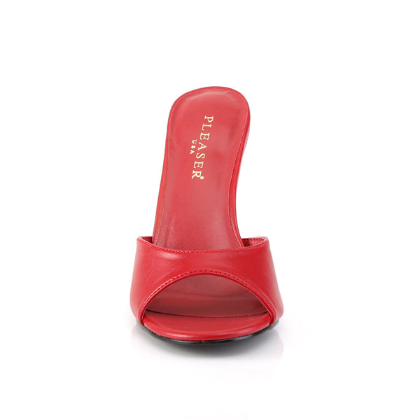 CLASSIQUE-01 Pantoletten Rot von Pleaser – Ansicht 2
