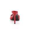 CLASSIQUE-01 Pantoletten Rot von Pleaser – Ansicht 4
