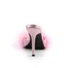 CLASSIQUE-01F Pantoletten Baby Pink von Fabulicious – Ansicht 4