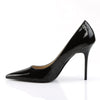 CLASSIQUE-20 Pumps Schwarz Lack von Pleaser – Ansicht 3