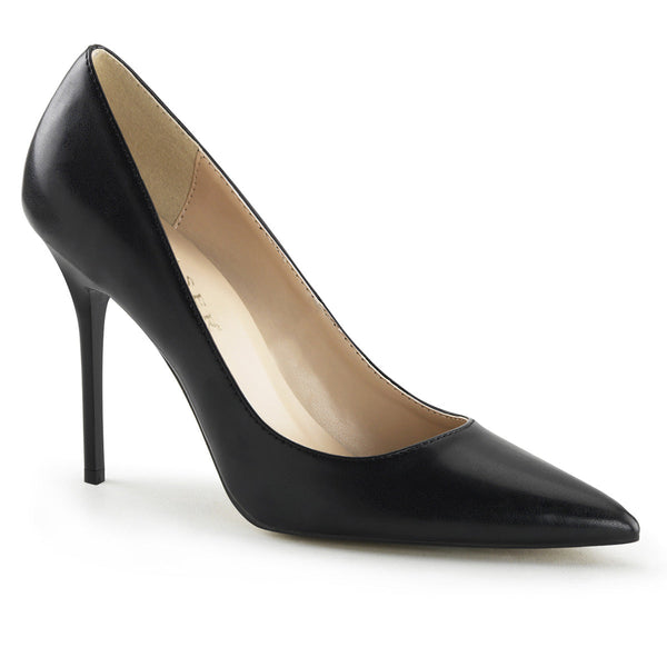 CLASSIQUE-20 Pumps Schwarz Matt von Pleaser