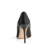 CLASSIQUE-20 Pumps Satin Schwarz von Pleaser – Ansicht 4