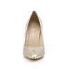 CLASSIQUE-20 Pumps Gold Glitzer von Pleaser – Ansicht 2