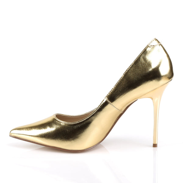 CLASSIQUE-20 Pumps Gold Metallic von Pleaser – Ansicht 3