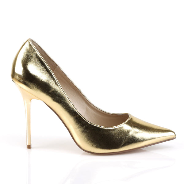 CLASSIQUE-20 Pumps Gold Metallic von Pleaser – Ansicht 5