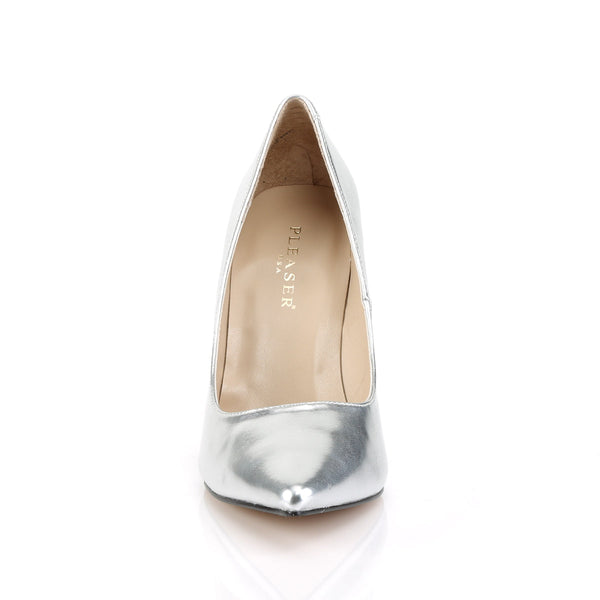CLASSIQUE-20 Pumps Silber Metallic von Pleaser – Ansicht 2
