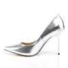 CLASSIQUE-20 Pumps Silber Metallic von Pleaser – Ansicht 3