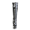 CLASSIQUE-2000 Stiefel Lack Schwarz von Pleaser – Ansicht 2