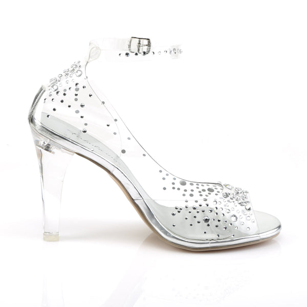 CLEARLY-430RS Sandaletten klar von Fabulicious – Ansicht 5