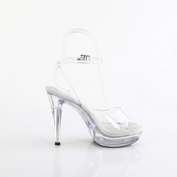 COCKTAIL-506 - Plateau Sandaletten - Transparent von Fabulicious – Ansicht 5