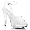 COCKTAIL-506 - Plateau Sandaletten - Transparent von Fabulicious