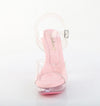 COCKTAIL-508 Plateau Sandaletten Rosa Transparent von Fabulicious – Ansicht 2