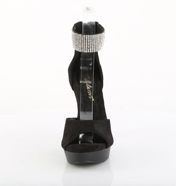 COCKTAIL-525 Sandalette Schwarz von Fabulicious – Ansicht 2