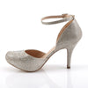 COVET-03 Pumps - Nude Glitter von Fabulicious – Ansicht 3