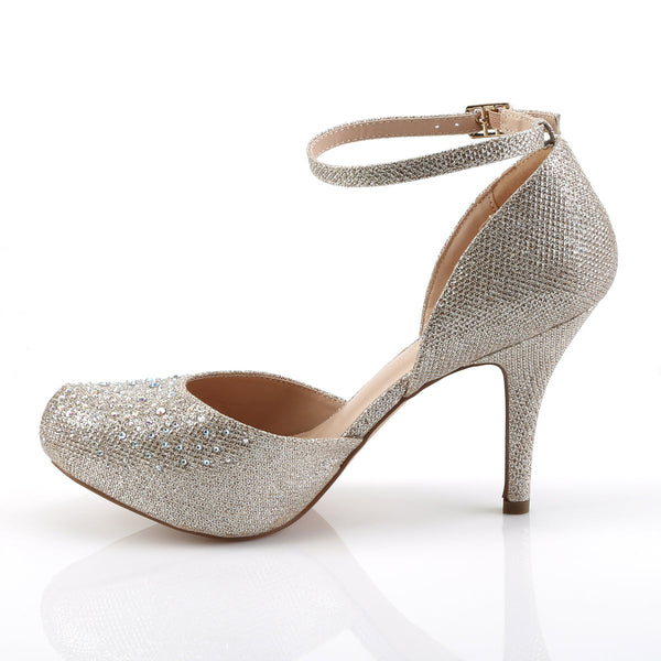 COVET-03 Pumps - Nude Glitter von Fabulicious – Ansicht 3