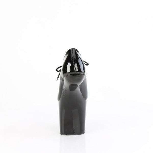 CRAZE-860 Plateau Pumps Schwarz von Pleaser – Ansicht 4