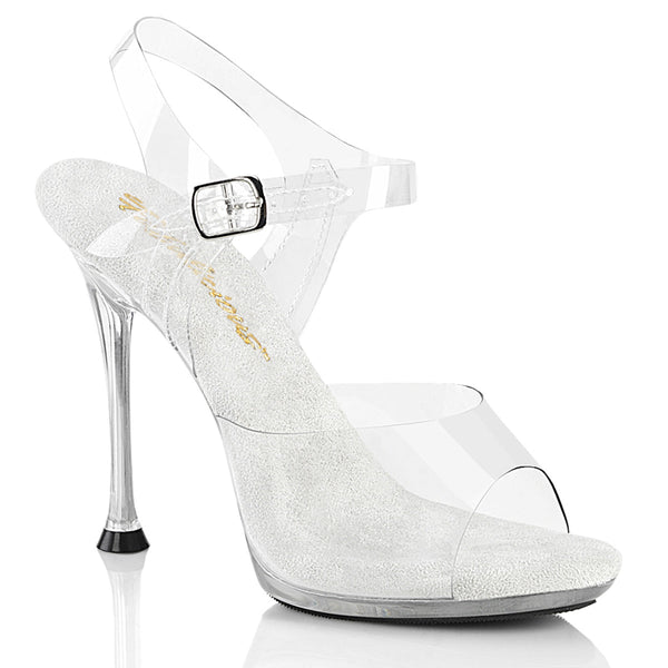 CUPID-408 Sandalette Transparent von Fabulicous