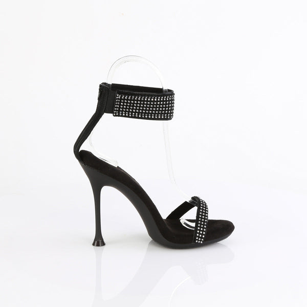 CUPID-440 - Sandaletten - Schwarz mit Strass von Fabulicious – Ansicht 5