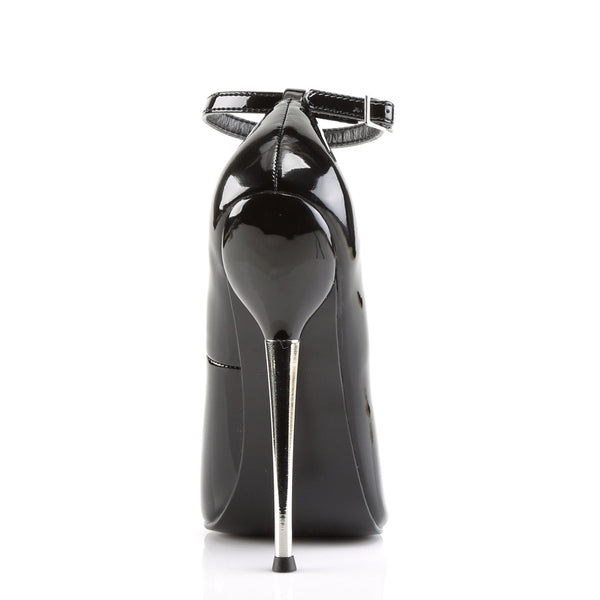 DAGGER-12 Pumps Lack Schwarz von Devious – Ansicht 4