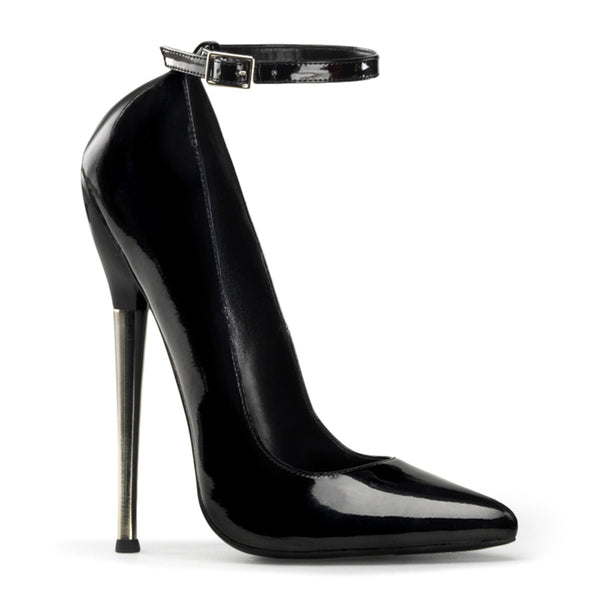 DAGGER-12 Pumps Lack Schwarz von Devious