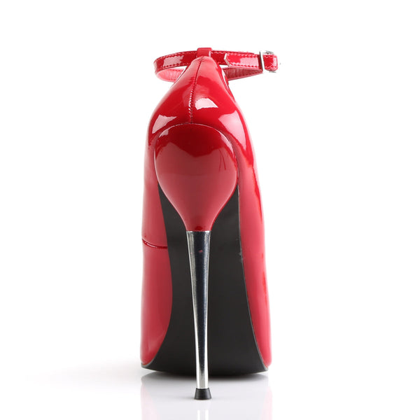 DAGGER-12 Pumps Lack Rot von Devious – Ansicht 4