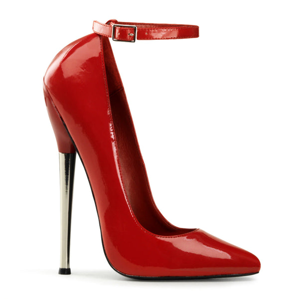 DAGGER-12 Pumps Lack Rot von Devious