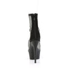 DELIGHT-1009 Plateaustiefelette Netz Schwarz von Pleaser – Ansicht 4