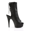 DELIGHT-1018 Plateau Stiefeletten Schwarz von Pleaser
