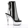 DELIGHT-1018MSH Plateau Stiefeletten - Schwarz von Pleaser – Ansicht 5