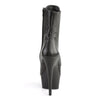 DELIGHT-1020 Plateau Stiefeletten Leder Schwarz von Pleaser – Ansicht 4