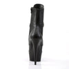 DELIGHT-1020 Plateau Stiefeletten Matt Schwarz von Pleaser – Ansicht 4