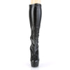 DELIGHT-2000 Plateau Stiefel Schwarz Matt von Pleaser – Ansicht 2