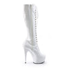 DELIGHT-2023 Plateau Stiefel Weiß Lack von Pleaser – Ansicht 5