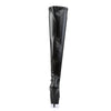 DELIGHT-3000 Plateau Overknee Stiefel Schwarz Matt von Pleaser – Ansicht 4