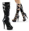 DELIGHT-600-49 Plateau Stiefel - Schwarz von Pleaser – Ansicht 5