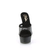 DELIGHT-601-6RM Plateau Pantoletten - Schwarz von Pleaser – Ansicht 2
