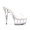DELIGHT-602 Plateau Pantoletten schwarz von Pleaser – Ansicht 5