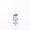 DELIGHT-608 Plateau Sandaletten Schwarz/Transparent von Pleaser – Ansicht 4