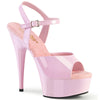 DELIGHT-609 - Plateau High Heel Sandaletten - Rosa Lack von Pleaser