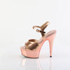 DELIGHT-609 Plateau Sandaletten - Rose Gold von Pleaser – Ansicht 3