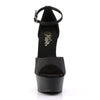 DELIGHT-618PS Plateau-Sandaletten schwarz von Pleaser – Ansicht 2